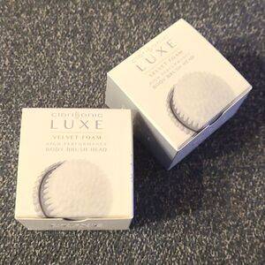 Clairsonic LUXE Velvet Foam High Performance Body Brush Head NIB (2)